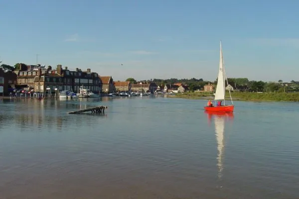 Sailing at Blakeney